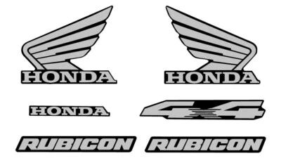 Kit de calcomanías adhesivas emblema marca Honda Foreman Rubicon 2005 2006 2007 2008 OEM Foto 1 de 2