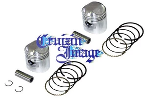 68-70 HONDA CA175 STANDARD PISTONS SET 2PISTONS INCLUDE 10-CB175PS - Picture 1 of 1