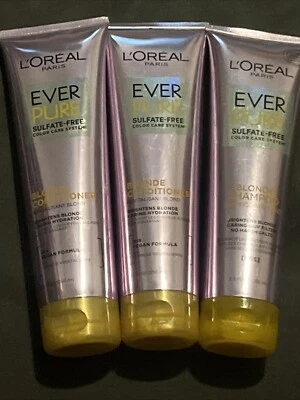 L'Oreal Paris EVER PURE Blonde Shampoo & Conditioner Set 8.5 fl oz Each Blond - Image 1 of 2