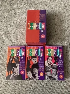 Legends of Comedy Collectors Readers Digest Edition 3 VHS Set 1920-1960s - Picture 1 of 5