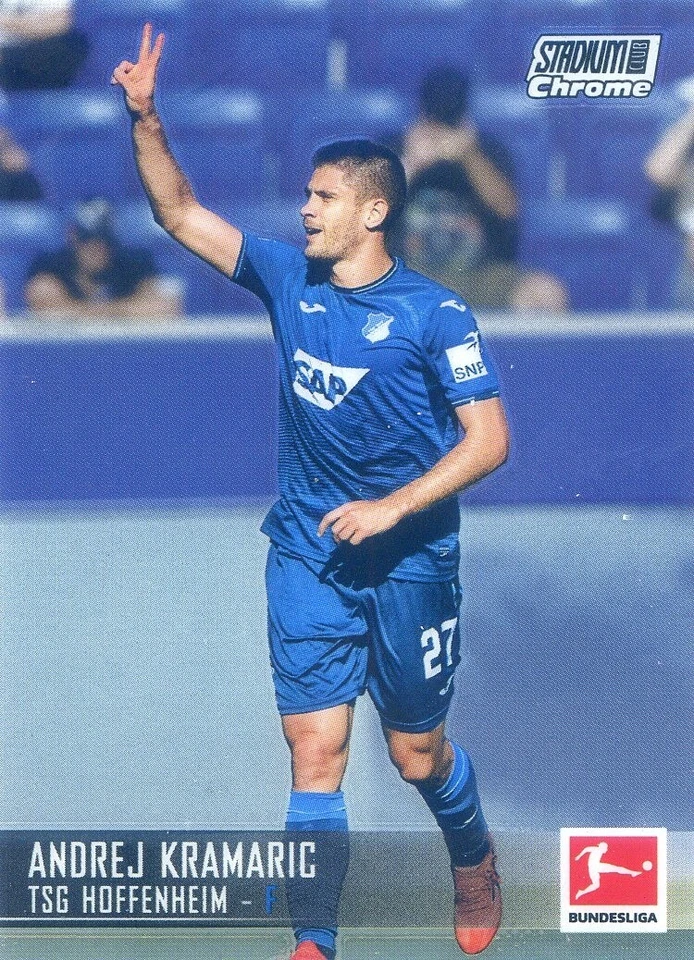 2022 TOPPS CHROME STADIUM CLUB BUNDESLIGA BASE ANDREJ KRAMARIC #54 - Image 1 of 2