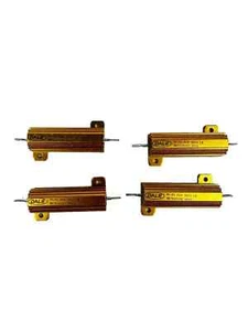 Set of 4 Vishay Dale Wirewound Power Resistor RE75G5000 RH-50 30w 500 OHMS 6950 - Picture 1 of 4
