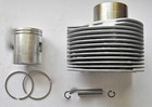 VESPA PX/ LML 225cc ALLOY CYLINDER KIT 70.00 mm & 1.5mm RINGS - SCOOTERING WORLD