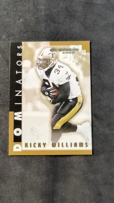 Ricky Williams 2000 Donruss Dominators #D-17 # 4820/5000! New Orleans Saints  - Image 1 of 4
