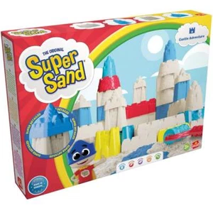 The Original Super Sand Castle Adventure Playset inc White & Blue Sand & Moulds - Picture 1 of 4