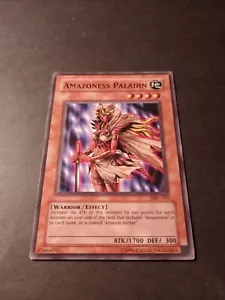 Yu-Gi-Oh! Amazoness Paladin scheda comune MFC-059 LP - Foto 1 di 1