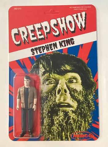 Custom Made Creepshow Stephen King Vintage Style 3 3/4 Horror Action Figure MOC Cover