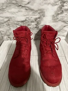 Women’s Timberland  Premium Floral Waterproof Boots Maui Red Size 7 - Bild 1 von 9