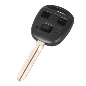 3 TASTEN FERNBEDIENUNG SCHLÜSSELANHÄNGER GEHÄUSE FÜR TOYOTA LANDCRUISER PRADO  - Bild 1 von 1