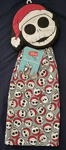 Disney Jack Skellington Hanging Kitchen Towel Nightmare Before Christmas NWT - Picture 1 of 6