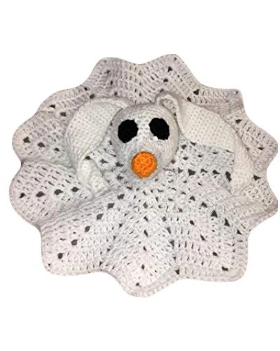 幽灵狗安全毯爱照片道具婴儿淋浴礼物万圣节 — 第 1/3 张图片