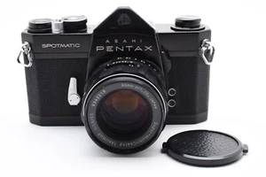 [Fast neuwertig] Pentax Spotmatic SP schwarze analoge Kamera TAKUMAR 55mm F1.8 aus Japan - Bild 1 von 15