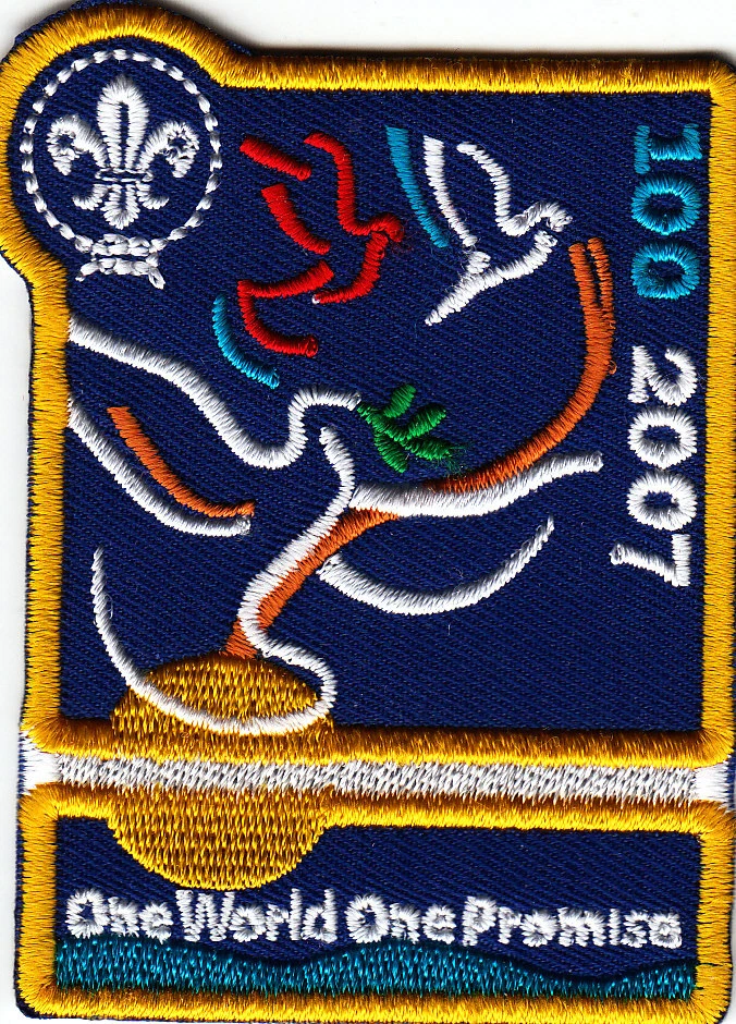 Boy Scout Badge 2007 CENTENARY One World One Promise - Image 1 of 1