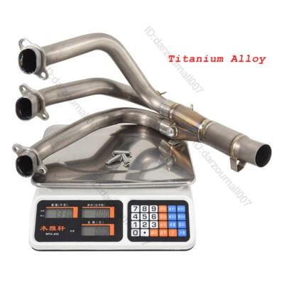 Titanium Header Exhaust Pipe For Triumph Street Triple 765 RS S R 660S 2017-2023 - Image 1 of 4