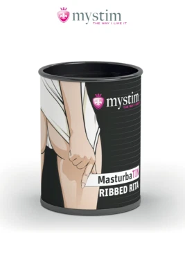 Masturbateur homme MasturbaTIN Ribbed Rita sextoys - Photo 1/3