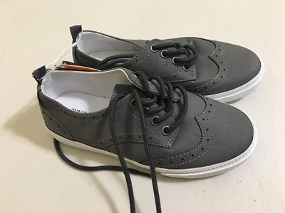NUEVO CON ETIQUETAS Gymboree Niño Gris Zapatillas Zapatos 10,11,13,2 Foto 1 de 2