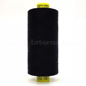 GUTERMANN Mara 120 100% POLYESTER THREAD 1094 yard/spool Regular Sewing Black - Picture 1 of 3