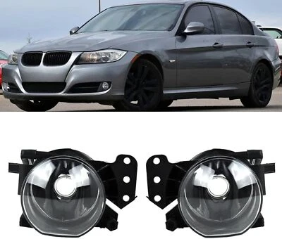 Par de luces antiniebla parachoques delantero carcasa lámpara para BMW E90 M3 335xi 335i 330Ci 328i Foto 1 de 4