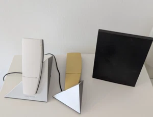 Bang & Olufsen Beocom 6000 MK2 Handsets x2, Charger x2, PSTN Base, New Batteries - Picture 1 of 6