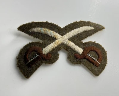 1940's British Army Physical Training Cloth Trade Badge Patch 7x5 cm's - Image 1 of 2