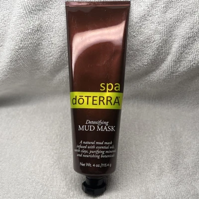 NEW Discontinued doTERRA Spa Detoxifying Mud Mask 4 oz Tube Sealed READ INFO - Image 1 of 3
