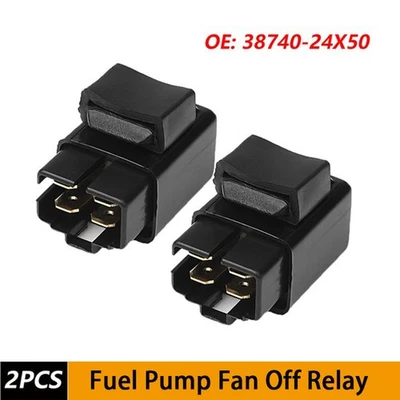 2x Relé de apagado del ventilador de la bomba de combustible para Suzuki GSXR600 GSXR750 GSXR1000 GSXS750 SFV650 Foto 1 de 4