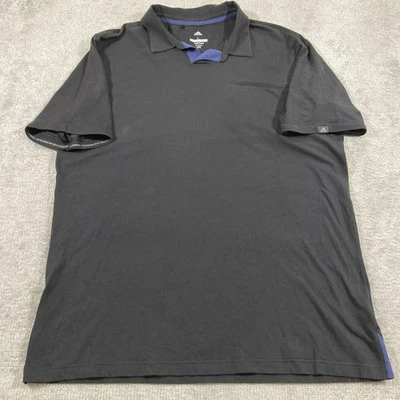 Camiseta de golf Adidas para hombre talla grande negra adicross Foto 1 de 4