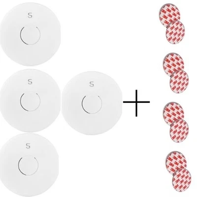 Smartwares 85 dB Rauchmelder austauschbar mit Magnethalter FSM-11410 [4ER PACK] - Bild 1 von 4