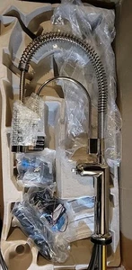 Brizo 64375LF-PNLHP Odin SmartTouch Semi-professional Kitchen Faucet Less Handle - Picture 1 of 13