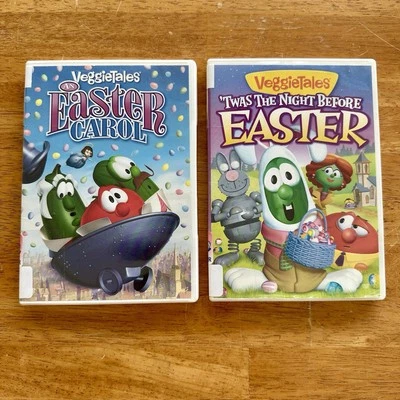 VeggieTales DVD Set - An Easter Carol & ‘Twas The Night Before Easter - Works! - Image 1 of 4