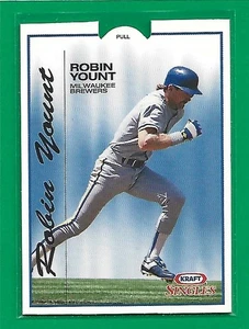 1993 Kraft Singles Superstars Robin Yount #15 von 30 Milwaukee Brewers - Bild 1 von 2
