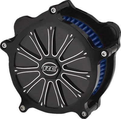 Limpiador de aire RC COMPONENTS AB01B-122E Airstrike - negro 08-16 Road King EFI FLHR Foto 1 de 2