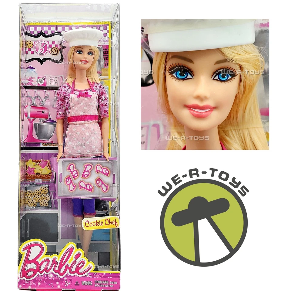 Muñeca Barbie Careers Cookie Chef 2013 Mattel BDT28 Foto 1 de 4