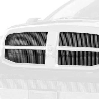 For Dodge Ram 1500 06-08 T-Rex 4-Pc Look Polished Vertical Billet Main Grille - Image 1 of 2