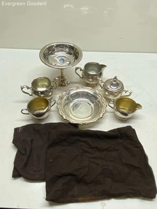 Mixed Silver Plate Items - Picture 1 of 7