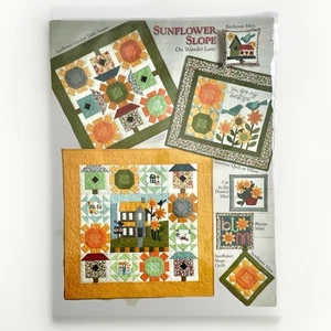 Patrón de edredón Sunflope On Wander Lane Nancy Halvorsen arte al corazón - Imagen 1 de 4