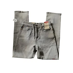 LEVI STRAUSS & CO, SIZE 27/28, WEDGIE STRAIGHT JEANS, BLACK  - Picture 1 of 5