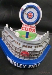 CHICAGO CUBS WRIGLEY FIELD BASEBALL PARK STADIUM CLOCK Forever Collectibles MLB - Picture 1 of 1