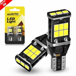 AUXITO T15 921 LED Backup Reverse Light Bulbs Super Bright Canbus Error Free 15E - Bild 1 von 14