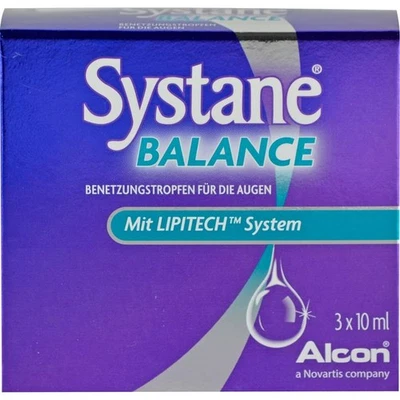 ALCON DEUTSCHLAND GMBH Systane Balance Benetzungstropfen für die Augen 3X10 ml - 07607544