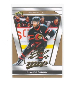 2025/26 UD MVP Ottawa Senators Claude Giroux Gold Script card #7 - Bild 1 von 2