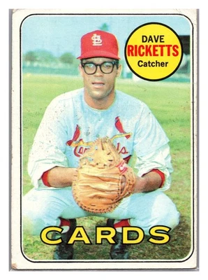 1969 Topps Dave Ricketts #232 (Poor) - Image 1 of 2