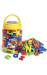 Coogam EVA Magnetic Letters Numbers 78 Pcs Alphabet ABC 123 Fridge Magnets Co - Picture 1 of 7