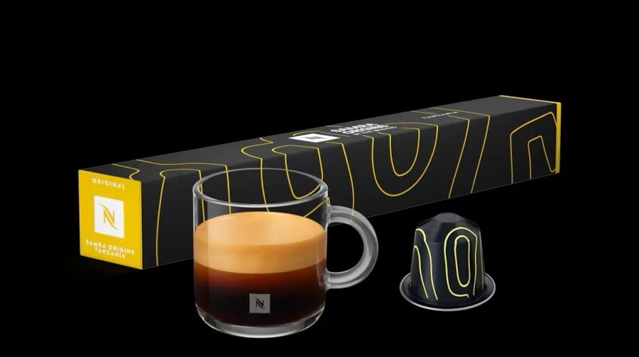 Nespresso TANZANIA BLEND SAMRA - ORIGINAL LINE COFFEE Pods Sleeve NEW Weeknd - image 1 of 1