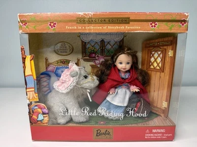 Barbie Caperucita Roja Libro de Cuentos Favoritos Nuevo En Caja De Colección 2001 Mattel Foto 1 de 4