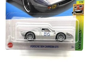 2024 Hot Wheels Porsche 904 Carrera GTS (silber) #158 SUPER CUSTOM WHEEL SWAP - Bild 1 von 5