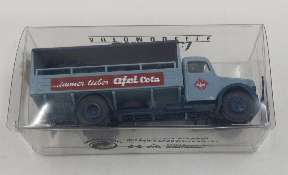 Caminhão modelo de plástico Brekina Automodelle 41004 escala HO Mag BP Africola - Imagem 1 de 1