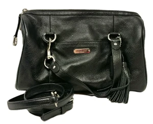 Bolso Bandolera Convertible Coach Avery Boston Barrell Bolso Cuero Negro - Imagen 1 de 17
