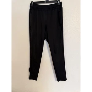 Adidas Mens ClimaCool Training Jogger Pants Black size Large Zip Pockets - Picture 1 of 7