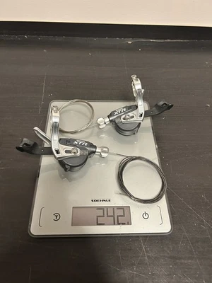 Juego de palancas de cambio Shimano XTR SL-M970 3x9s gatillo MTB izquierda y derecha Foto 1 de 4